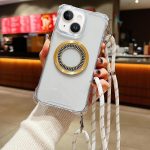 Traveler Crossbody Lanyard MagSafe Viereckige TPU-Telefonhülle, For iPhone 14 Plus, For iPhone 14, For iPhone 14 Pro, For iPhone 14 Pro Max, For iPhone 13 Pro Max, For iPhone 13 Pro, For iPhone 13, For iPhone 12