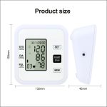 RZ205 Blutdruck Automatisches digitales Oberarm-Herzschlag-Pulsmessgerät Tonometer-Gerät Blutdruckmessgerät – Bild 6