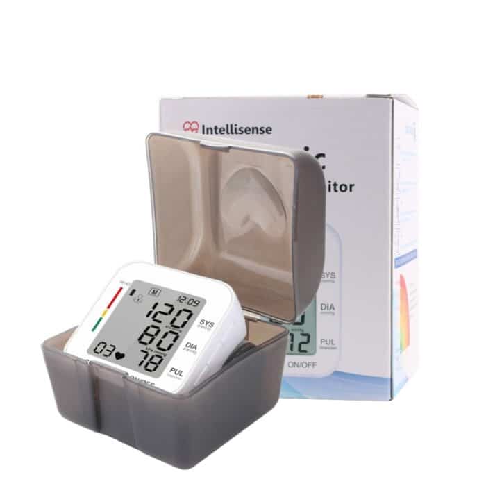 SYA002801.jpg RZ204 Automatische digitale Handgelenksmanschette Blutdruckmessgerät Herzschlag LCD Digitale Armbanduhr – Bild 1