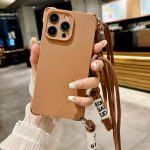 Crossbody Liquid TPU Vier-Ecken-Stoßfeste Handyhülle, For iPhone 16 Pro Max, For iPhone 16 Pro, For iPhone 16 Plus, For iPhone 16, For iPhone 15 Pro Max, For iPhone 15 Pro