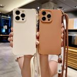 Crossbody Liquid TPU Vier-Ecken-Stoßfeste Handyhülle, For iPhone 16 Pro Max, For iPhone 16 Pro, For iPhone 16 Plus, For iPhone 16, For iPhone 15 Pro Max, For iPhone 15 Pro – Bild 2