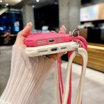 Crossbody Liquid TPU Vier-Ecken-Stoßfeste Handyhülle, For iPhone 13 Pro Max, For iPhone 13 Pro, For iPhone 13, For iPhone 12, For iPhone 12 Pro Max, For iPhone 12 Pro – Bild 4