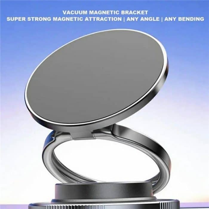 T28 Home Use Multifunctional Car Phone Holder Desktop Vacuum Suction Magnetic Stand, T28 (Black), T28 (White) – Bild 6