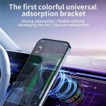 X12 Buntes Knisterlicht Magnetische Auto Armaturenbrett Navigation Halterung Vakuum Saugnapf Ständer – Bild 2