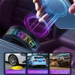 X12 Buntes Knisterlicht Magnetische Auto Armaturenbrett Navigation Halterung Vakuum Saugnapf Ständer – Bild 4