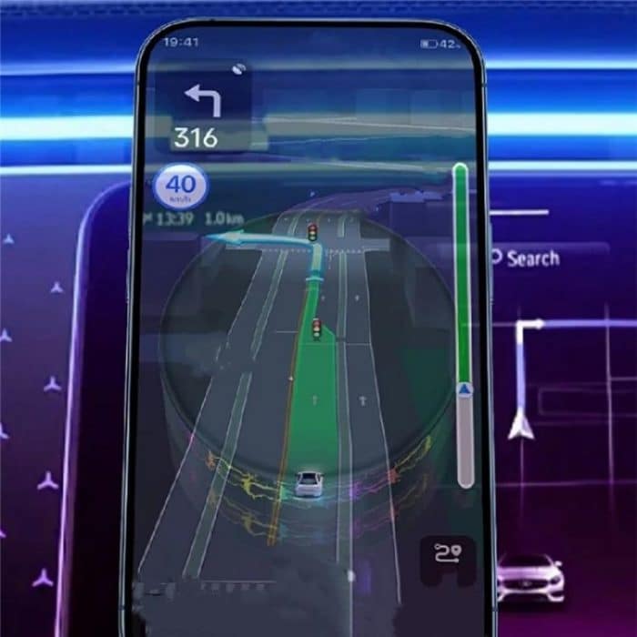 X12 Buntes Knisterlicht Magnetische Auto Armaturenbrett Navigation Halterung Vakuum Saugnapf Ständer – Bild 5