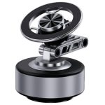 X91 360 Degree Rotation Navigation Stand Car Dashboard Magnetic Phone Mount Holder, X91 (Silver), X91 (Tarnish)