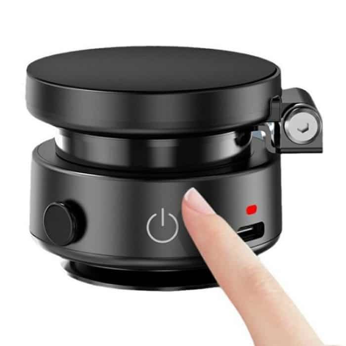 V1 Ausziehbarer elektrischer Saug-Magnet-Klappständer Universal-Auto-Armaturenbrett-Telefonhalter – Bild 2