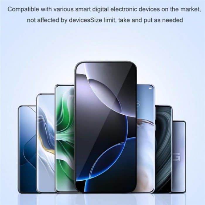 V1 Ausziehbarer elektrischer Saug-Magnet-Klappständer Universal-Auto-Armaturenbrett-Telefonhalter – Bild 9