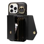 Diagonal Crossbody Ring Organ Wallet Leather Back Phone Case, For iPhone 16 Pro Max, For iPhone 16 Pro, For iPhone 16 Plus – Bild 4