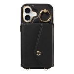 Diagonal Crossbody Ring Organ Wallet Leather Back Phone Case, For iPhone 16, For iPhone 15 Pro Max, For iPhone 15 Pro – Bild 3