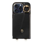 Diagonal Crossbody Ring Organ Wallet Leather Back Phone Case, For iPhone 13 Pro Max, For iPhone 13 Pro, For iPhone 13 – Bild 3