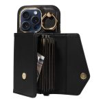 Diagonal Crossbody Ring Organ Wallet Leather Back Phone Case, For iPhone 13 Pro Max, For iPhone 13 Pro, For iPhone 13 – Bild 4