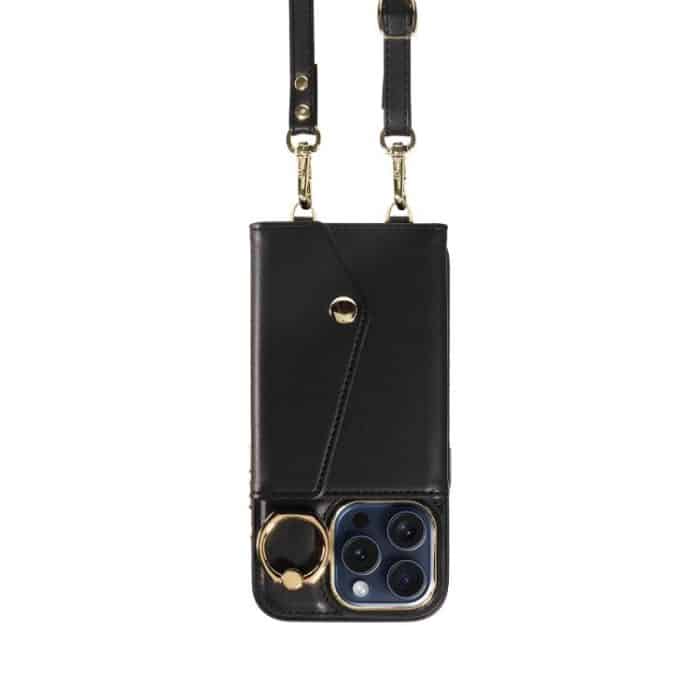 Diagonal Crossbody Ring Organ Wallet Leather Back Phone Case, For iPhone 13 Pro Max, For iPhone 13 Pro, For iPhone 13 – Bild 6