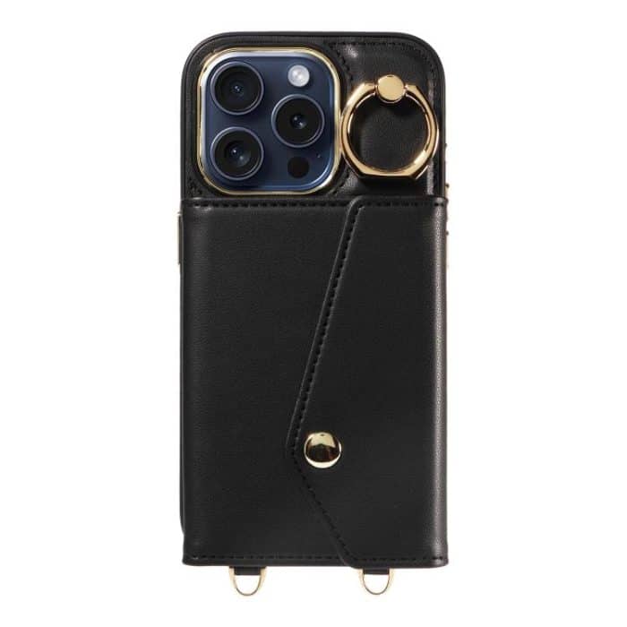 Diagonal Crossbody Ring Organ Wallet Leather Back Phone Case, For iPhone 11 Pro Max, For iPhone 11, For iPhone 11 Pro – Bild 3
