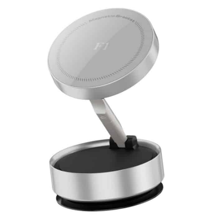 SYA002811401A.jpg F1 Dashboard Mount Strong Suction Navigation Stand Universal Magnetic Car Phone Holder, F1 (Silver), F1 (Tarnish) – Bild 1