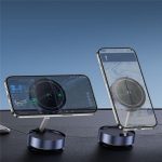 F1 Dashboard Mount Strong Suction Navigation Stand Universal Magnetic Car Phone Holder, F1 (Silver), F1 (Tarnish) – Bild 4