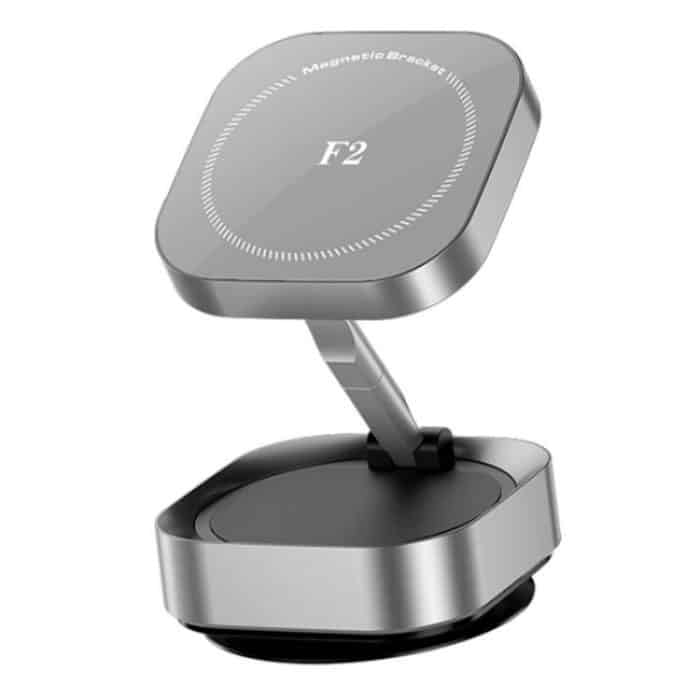 SYA002811501A.jpg F2 Strong Magnet Vacuum Suction Adjustable Foldable Car Dashboard Windshield Phone Holder, F2 (Silver), F2 (Tarnish) – Bild 1