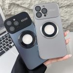 Plating MagSafe Handyhülle mit großem Fenster, For iPhone 11 Pro – Bild 2