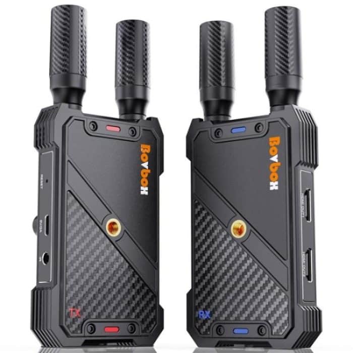 SYA002825801.jpg BOVBOX 082 1080P H.265 Niedrige Latenz 400m Sender Empfänger HDMI Wireless Extender, US Plug, UK Plug, EU Plug, AU Plug – Bild 1