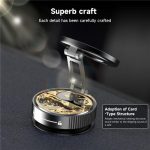 K11 Desktop Car Metal Cellphone Holder Foldable Vacuum Magnetic Phone Stand, K11 (Black), K11 (Silver) – Bild 5