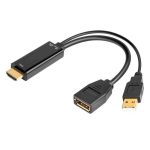 HD1 HDMI 2.0b Stecker auf DP 1.4 Buchse Konverter 4K 60Hz HDMI auf DisplayPort Adapterkabel
