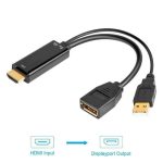 HD1 HDMI 2.0b Stecker auf DP 1.4 Buchse Konverter 4K 60Hz HDMI auf DisplayPort Adapterkabel – Bild 5