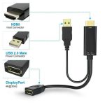 HD1 HDMI 2.0b Stecker auf DP 1.4 Buchse Konverter 4K 60Hz HDMI auf DisplayPort Adapterkabel – Bild 6