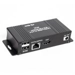 D5-1 / D6-1 80m Cat6 / 5e Network Cable Extender Computer Control HDMI KVM Extender, US Plug, EU Plug – Bild 2