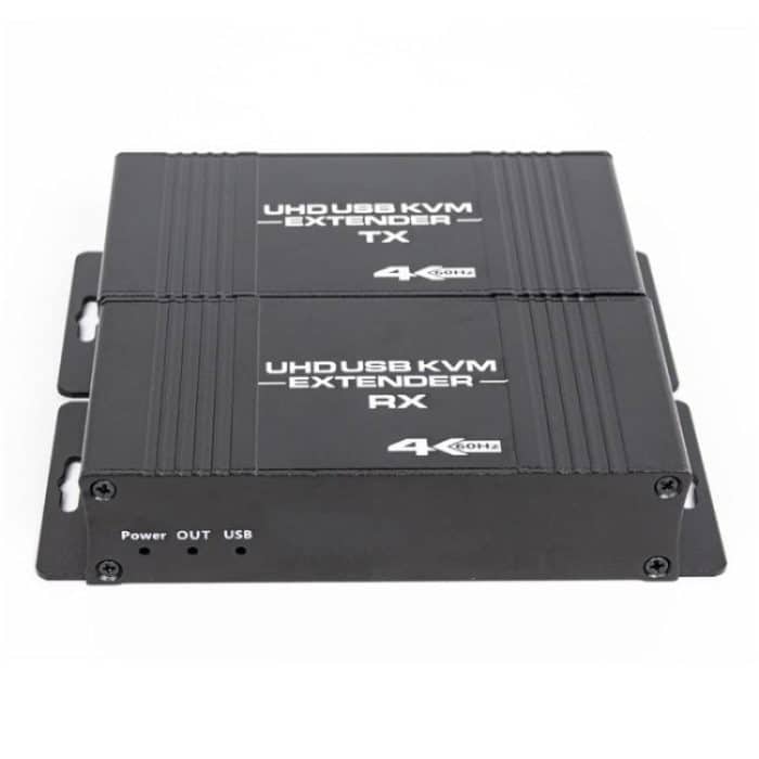 D5-1 / D6-1 80m Cat6 / 5e Network Cable Extender Computer Control HDMI KVM Extender, US Plug, EU Plug – Bild 9