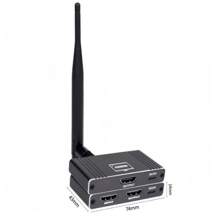 D9-1 / D10-1 unterstützt 90-Grad-Bildschirmdrehung 8X1 HDMI Wireless Display Adapter – Bild 12