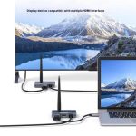 D9-1 / D10-1 unterstützt 90-Grad-Bildschirmdrehung 8X1 HDMI Wireless Display Adapter – Bild 5