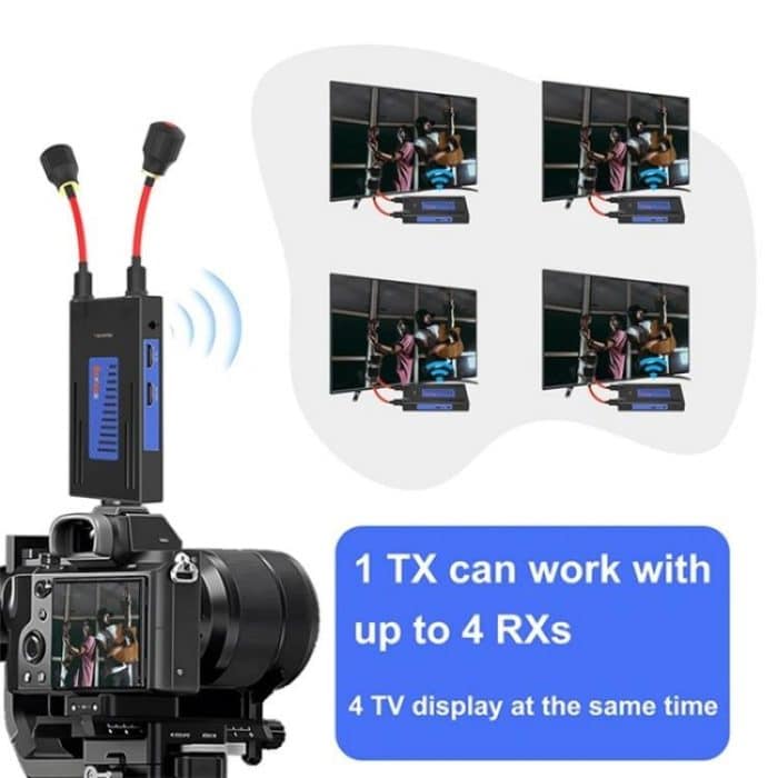 BOVBOX 092 Pro Audio Video Transmitter Receiver 300m Wireless HDMI Extender, US Plug, UK Plug, EU Plug, AU Plug – Bild 10