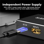 Q8Q3-3 Gaming-Heimkino HDMI 2.1-Switch 3x1 8K 4K 120Hz HDR Audio-Video-Synchronizer – Bild 5