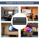 Q8Q3-3 Gaming-Heimkino HDMI 2.1-Switch 3x1 8K 4K 120Hz HDR Audio-Video-Synchronizer – Bild 6