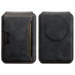 Suteni S3 Cowhide Textured MagSafe Magnetic Card Case, S3
