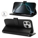 Double Fold Printed Embossing Leather Phone Case, For iPhone 15 Pro Max, For iPhone 15 Pro, For iPhone 15 Plus, For iPhone 15 – Bild 5