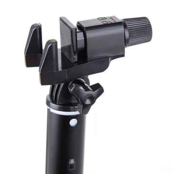 YUNTENG VCT-992 Ausziehbarer Selfie-Stick aus Aluminiumlegierung, integriertes Tischstativ mit Fernbedienung – Bild 3