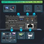 C9 USB 3.0 Gigabit Ethernet Loop-Out-Adapter 4K 60Hz HDMI-Videoaufnahmekarte – Bild 4