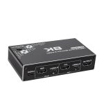 K1 2 Ports HDCP 2.3 RJ45 USB 3.0 Hubs Adapter 4K 120Hz HDMI 2.0b USB-C KVM Switch, K1