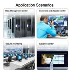 K1 2 Ports HDCP 2.3 RJ45 USB 3.0 Hubs Adapter 4K 120Hz HDMI 2.0b USB-C KVM Switch, K1 – Bild 5