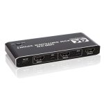 K2-1 Monitor-Sharing 4K 60Hz KVM-Switch 2 Eingänge 1 Ausgang USB 3.0 HDMI 2.0 Fernbedienungsumschalter – Bild 4