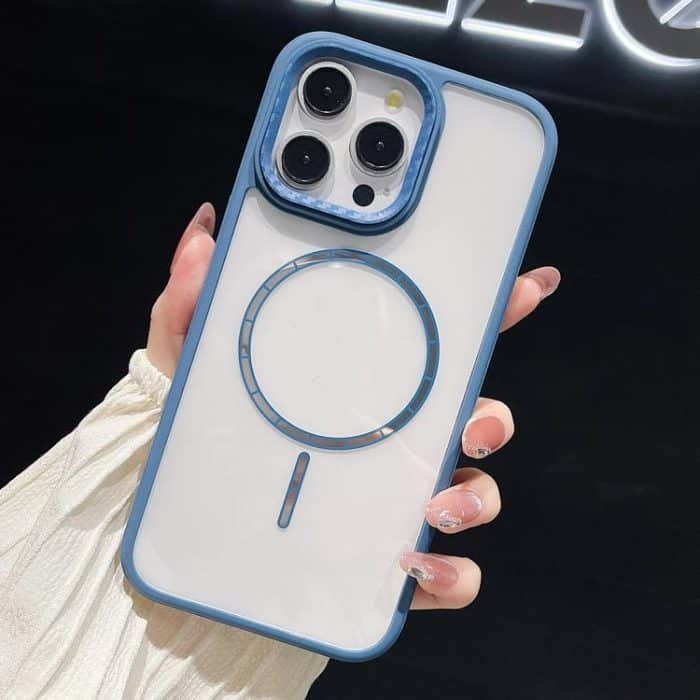 SYA002851710A.jpg Chocolate Transparent MagSafe Shockproof Phone Case, For iPhone 16 Pro Max, For iPhone 16 Pro, For iPhone 16 Plus, For iPhone 16, For iPhone 15 Pro Max, For iPhone 15 Pro – Bild 1