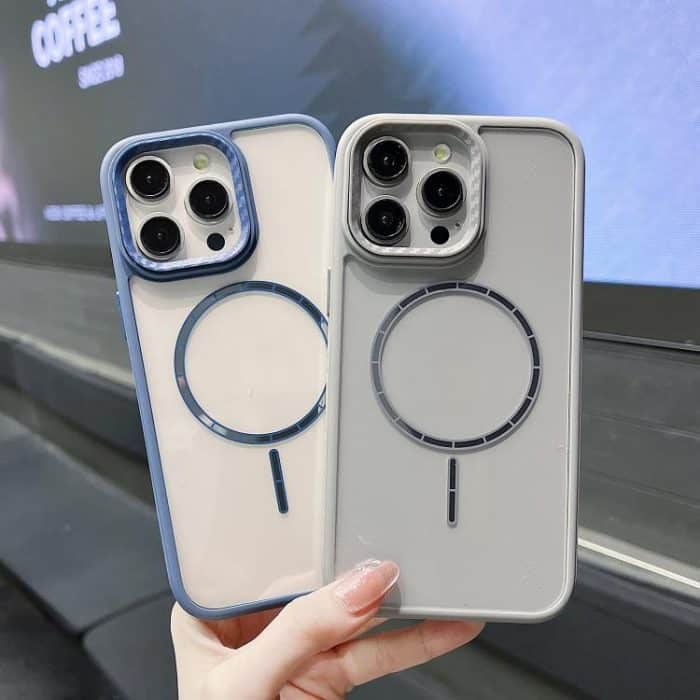 Chocolate Transparent MagSafe Shockproof Phone Case, For iPhone 15, For iPhone 14, For iPhone 14 Pro, For iPhone 14 Pro Max, For iPhone 13 Pro Max, For iPhone 13 Pro – Bild 2