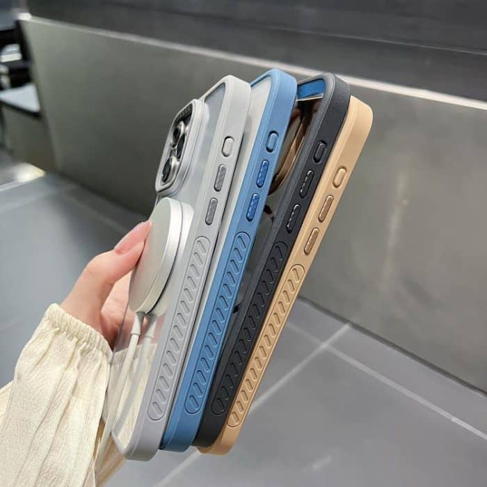 Chocolate Transparent MagSafe Shockproof Phone Case, For iPhone 16 Pro Max, For iPhone 16 Pro, For iPhone 16 Plus, For iPhone 16, For iPhone 15 Pro Max, For iPhone 15 Pro – Bild 3