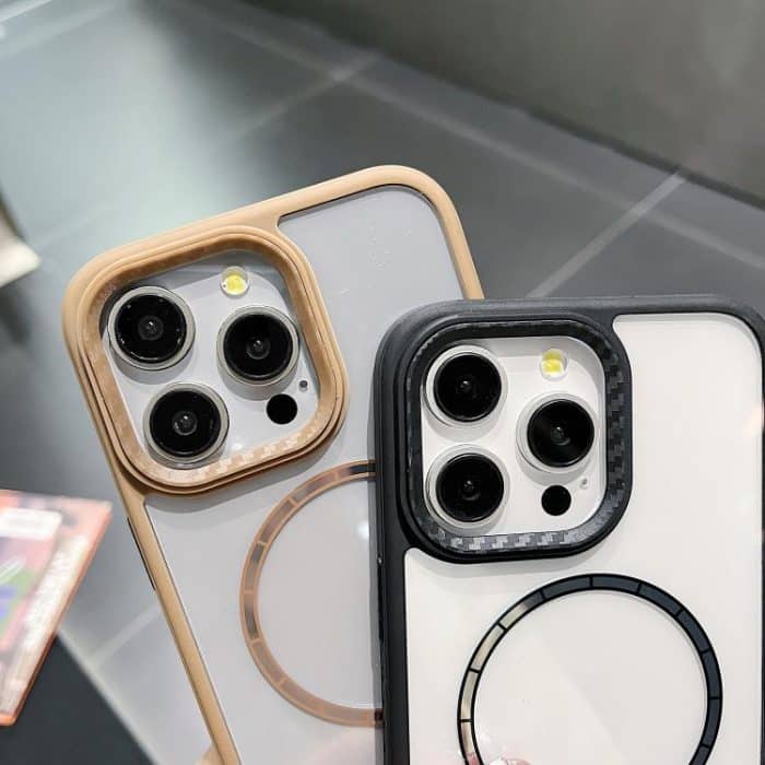 Chocolate Transparent MagSafe Shockproof Phone Case, For iPhone 15, For iPhone 14, For iPhone 14 Pro, For iPhone 14 Pro Max, For iPhone 13 Pro Max, For iPhone 13 Pro – Bild 5