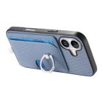Carbon Fiber Ring Side Insert Card Bag MagSafe Phone Case, For iPhone 16, For iPhone 15 Pro Max, For iPhone 15 Pro, For iPhone 15 Plus – Bild 4