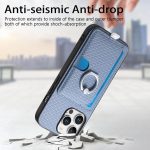 Carbon Fiber Ring Side Insert Card Bag MagSafe Phone Case, For iPhone 15, For iPhone 14 Plus, For iPhone 14, For iPhone 14 Pro – Bild 6