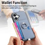 Carbon Fiber Ring Side Insert Card Bag MagSafe Phone Case, For iPhone 11, For iPhone 11 Pro, For iPhone XR, For iPhone XS Max – Bild 7