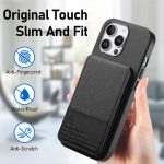 Twill Fabric Leather Vertical Flip RFID Card Bag Phone Case, For iPhone 12 Pro, For iPhone 11 Pro Max, For iPhone 11 – Bild 6